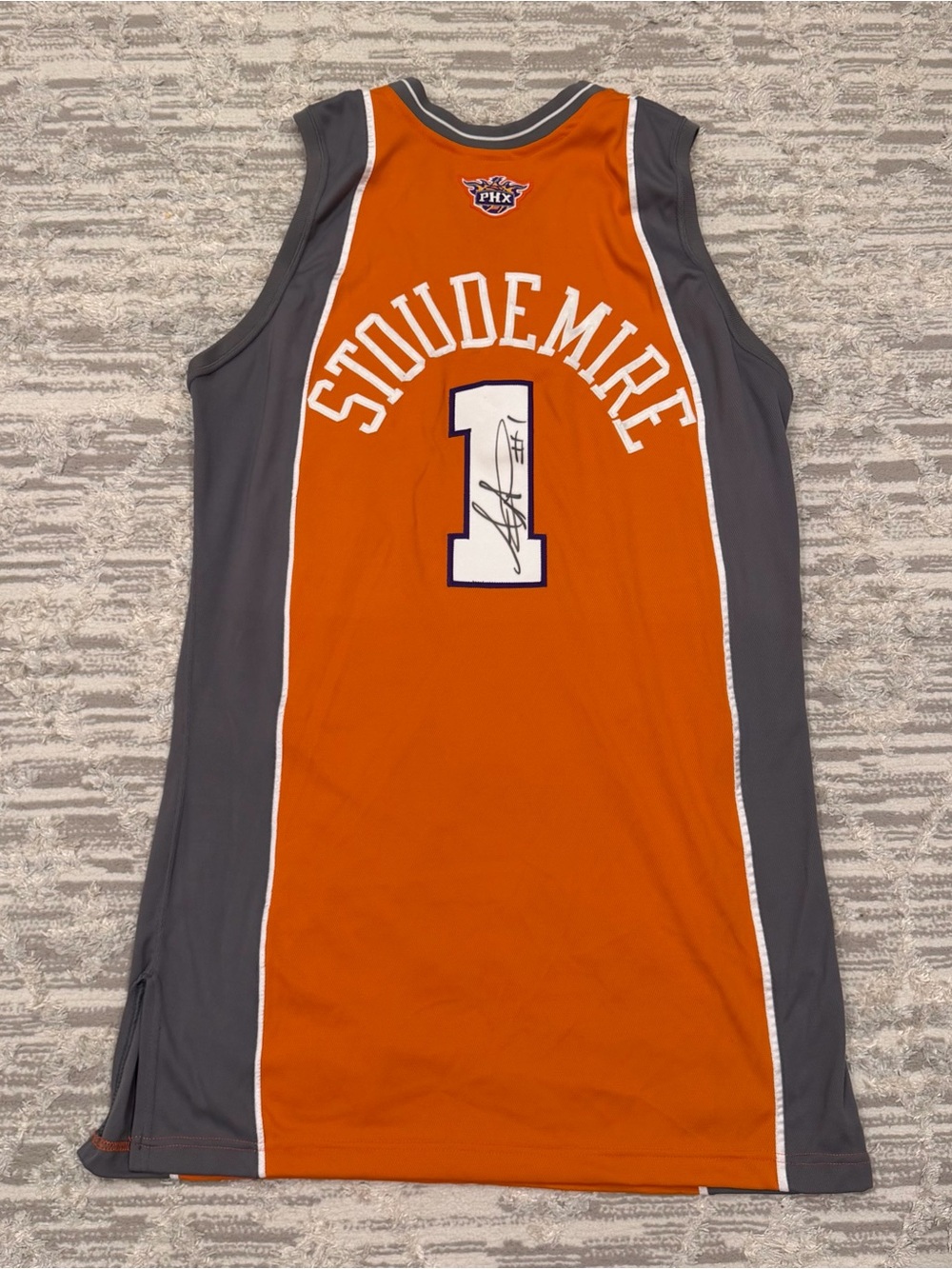 Adidas Phoenix Suns Amare Stoudemire #1 07-08 Team Issued Signed Jersey Size 48